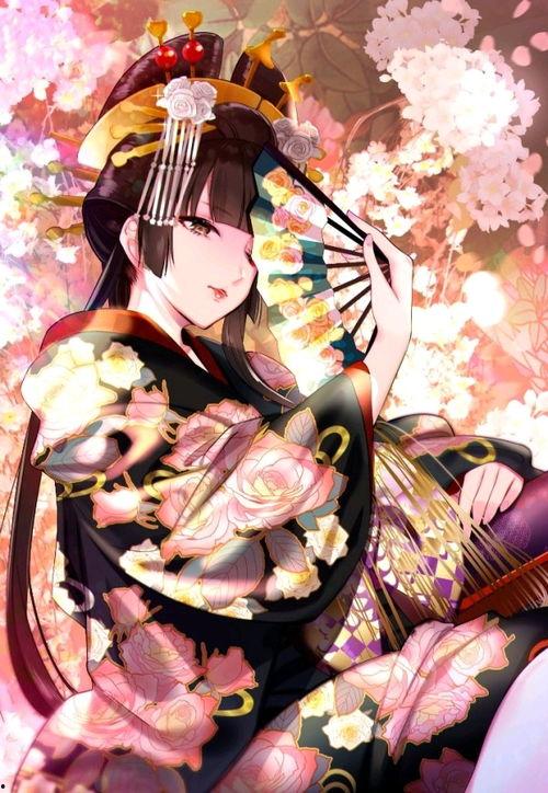 日本和服女漫画,日本女漫画中的传统服饰风情